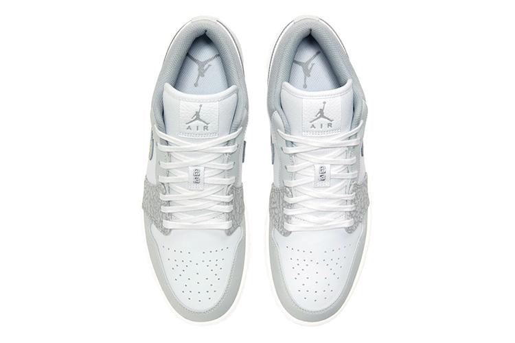 Кеды мужские Jordan 1 Low PRM Smoke Grey Elephant, smoke grey elephant, 44 EU