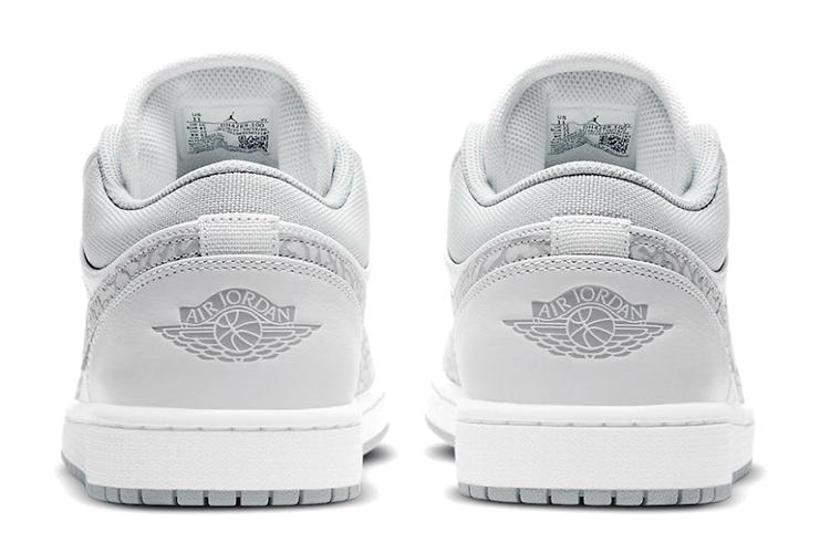 Кеды мужские Jordan 1 Low PRM Smoke Grey Elephant, smoke grey elephant, 44 EU