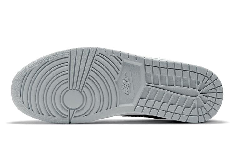 Кеды мужские Jordan 1 Low PRM Smoke Grey Elephant, smoke grey elephant, 44 EU