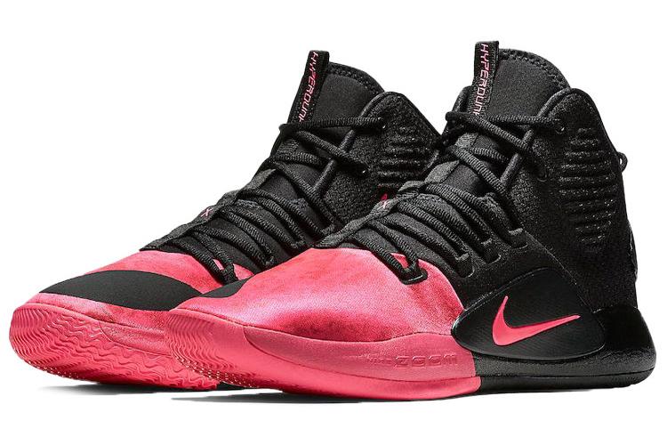 Кроссовки мужские Nike Hyperdunk X Kay Yow черные-розовые, 41 EU