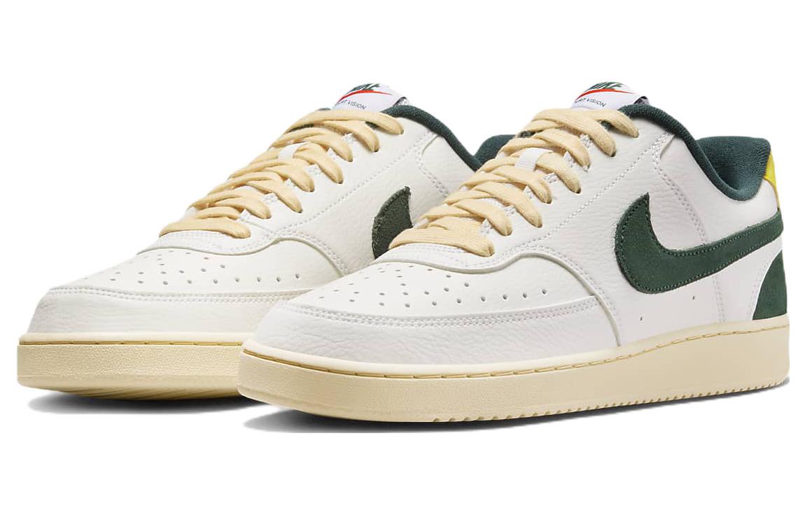 Кроссовки унисекс Nike Court Vision Low белые, 36.5 EU