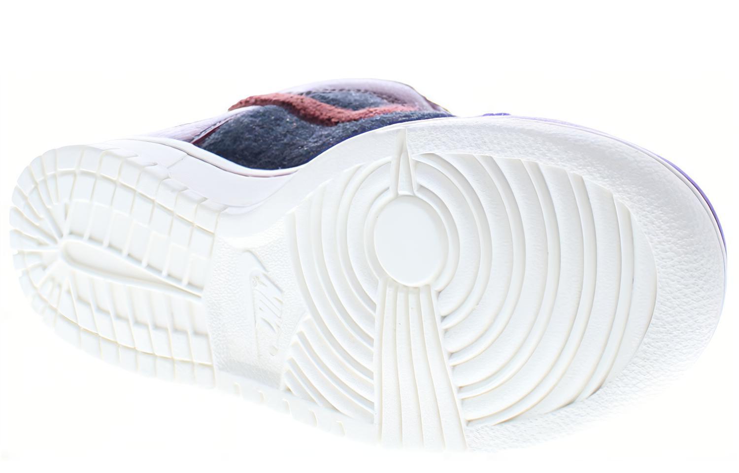 Кроссовки мужские Nike Dunk Sb High Destroyer, burgundy-black, 41 EU