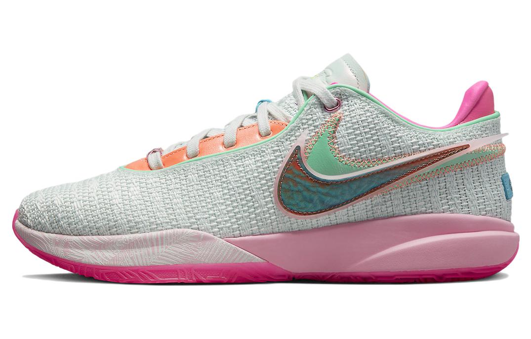 Кроссовки унисекс Nike LeBron 20 Time Machine серые, 44 EU