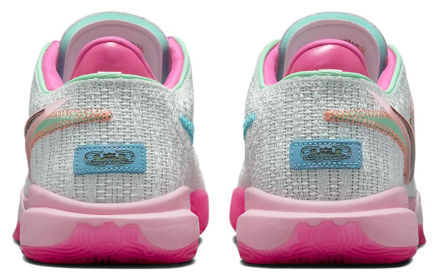 Кроссовки унисекс Nike LeBron 20 Time Machine серые, 44 EU