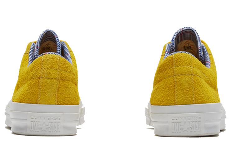 Кроссовки унисекс Converse One Star Suede amarillo/rush blue, 46.5 EU