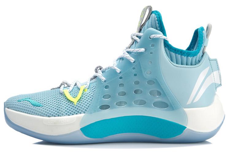 Кроссовки мужские LiNing SONIC 7 с системой амортизации, синий и белый