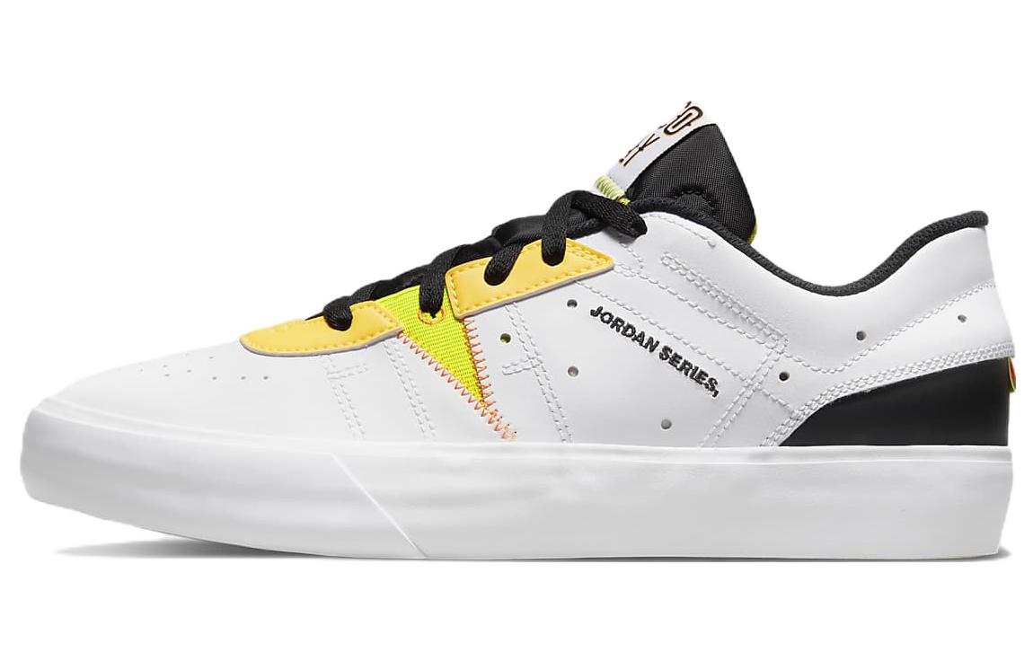 Кеды унисекс Jordan Series Taco Jay Pe белые-желтые