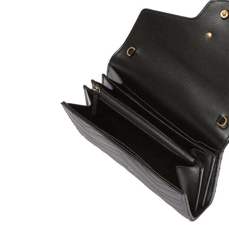 Сумка женская GUCCI GG Marmont Matelasse Mini черная