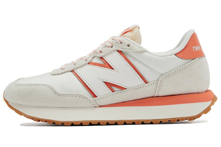 Кроссовки унисекс New Balance 237 creamwhite pink, 37.5 EU