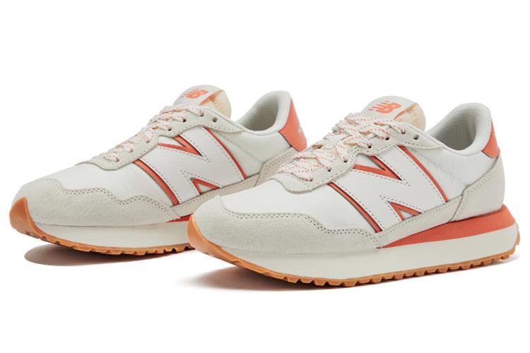 Кроссовки унисекс New Balance 237 creamwhite pink, 37.5 EU