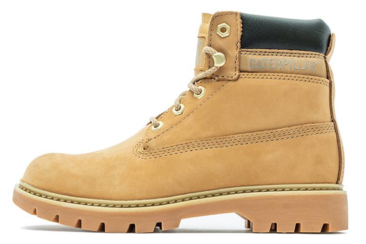 Уличные ботинки женские CAT Lyric желтые