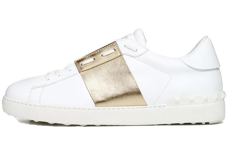 Кроссовки мужские Valentino Open Sneaker platinum metallic band