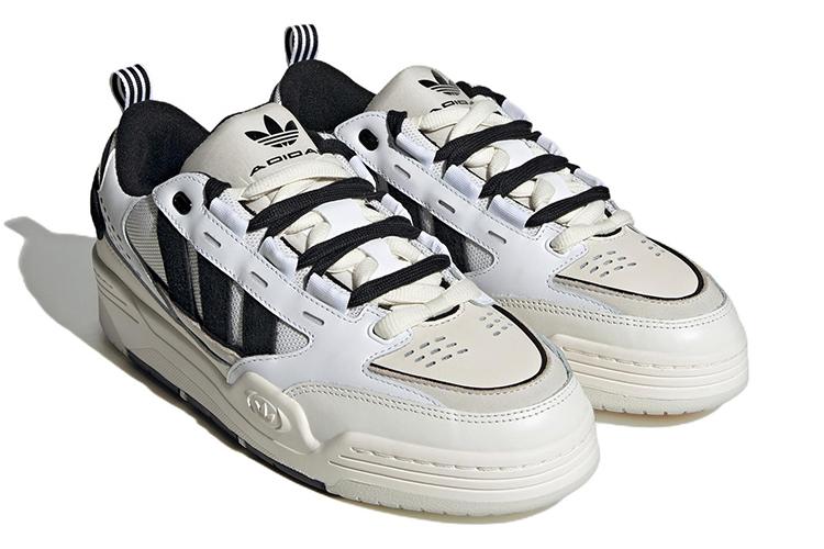 Кроссовки унисекс Adidas Originals Adi2000 белые, черные, 36 EU