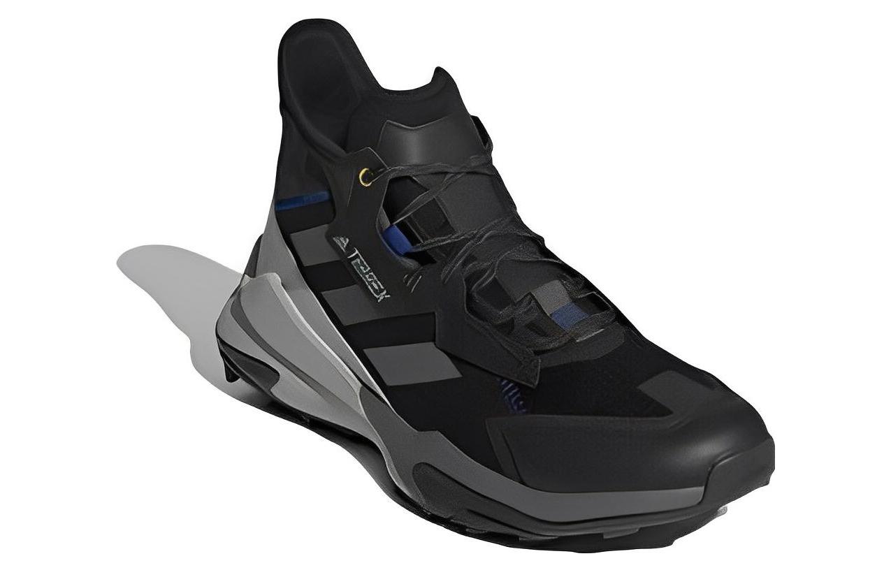 Спортивные ботинки мужские Adidas Terrex Hyperblue Mid черные серые, 40 EU