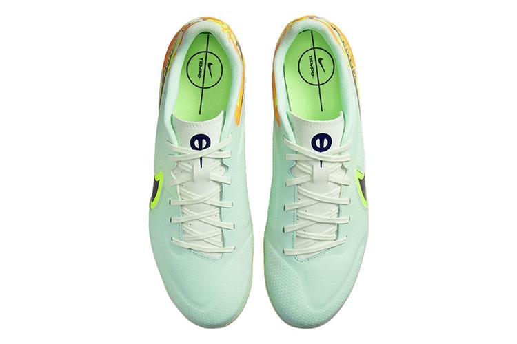 Футбольные бутсы Nike Tiempo Legend 9 Academy зеленые-желтые, 40.5 EU