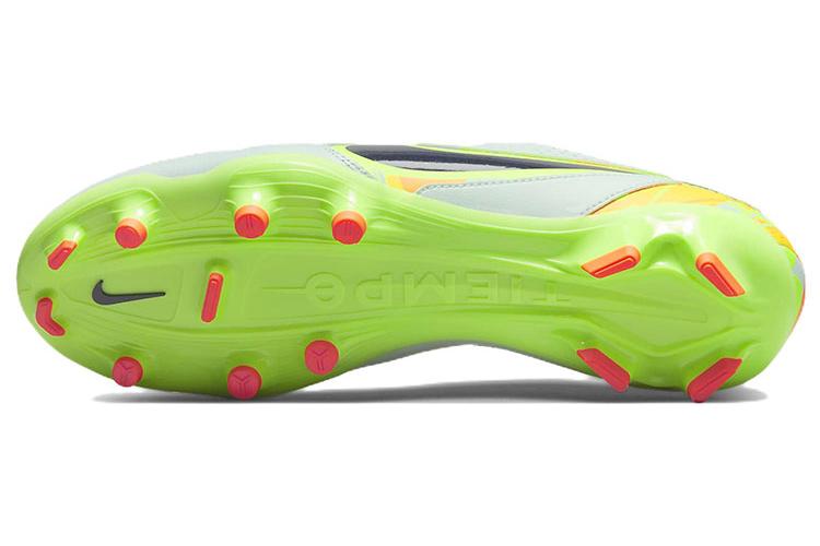 Футбольные бутсы Nike Tiempo Legend 9 Academy зеленые-желтые, 40.5 EU