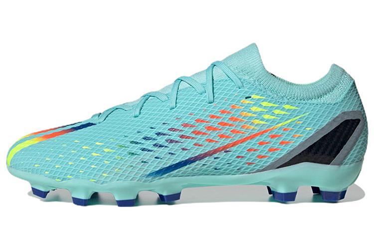 Футбольные бутсы мужские adidas X Speedportal.3 MG сине-жёлтые