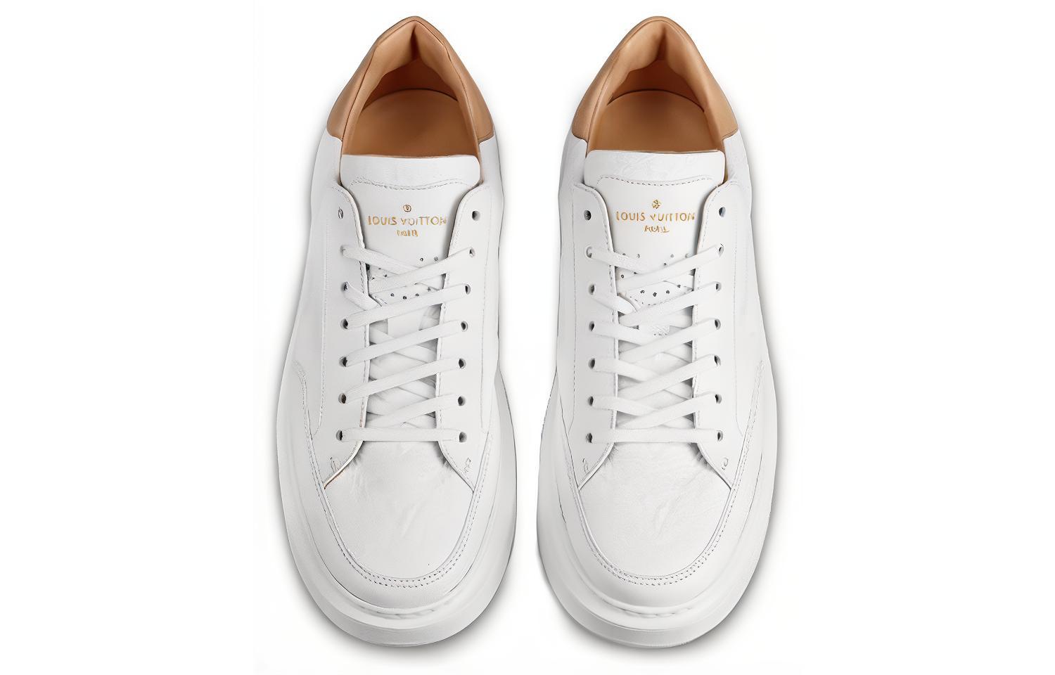 Кроссовки мужские LOUIS VUITTON Beverly Hills Sneakers белые