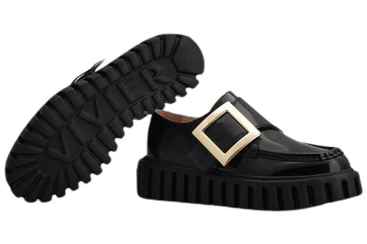 Лоферы женские Roger Vivier RVW64632110MRKB999 черные, 40 EU