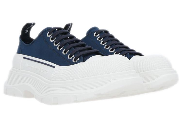 Кроссовки женские Alexander McQueen Tread Slick голубые, 35.5 EU