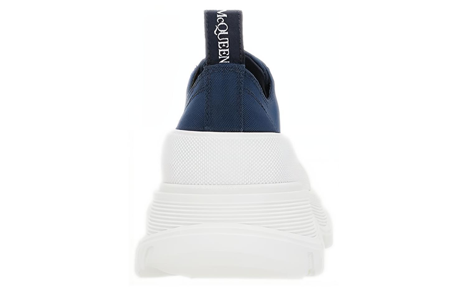 Кроссовки женские Alexander McQueen Tread Slick голубые, 35.5 EU