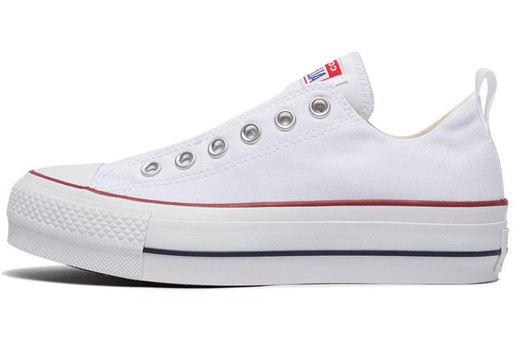 Кеды женские Converse Chuck Taylor All Star Lift Slip Ox белые, 35 EU