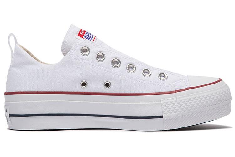 Кеды женские Converse Chuck Taylor All Star Lift Slip Ox белые, 35 EU