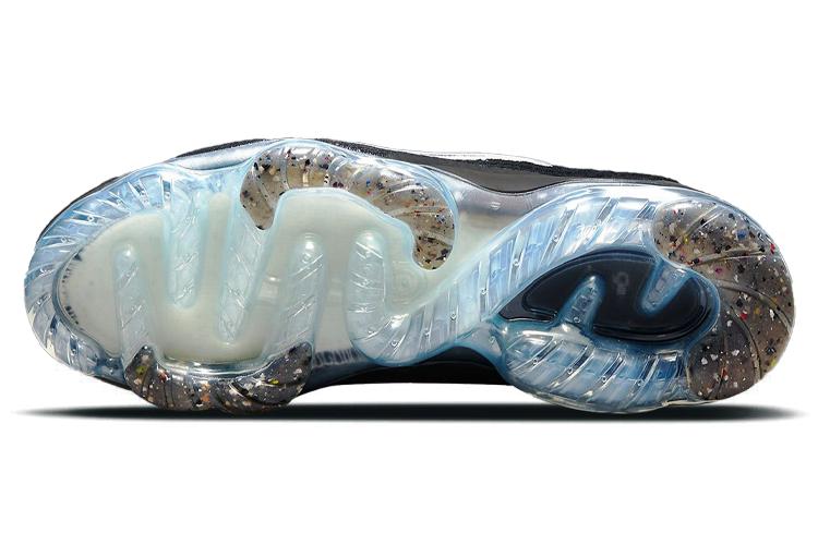 Кроссовки женские Nike Air VaporMax 2021 Flyknit черные с краплениями, 36.5 EU