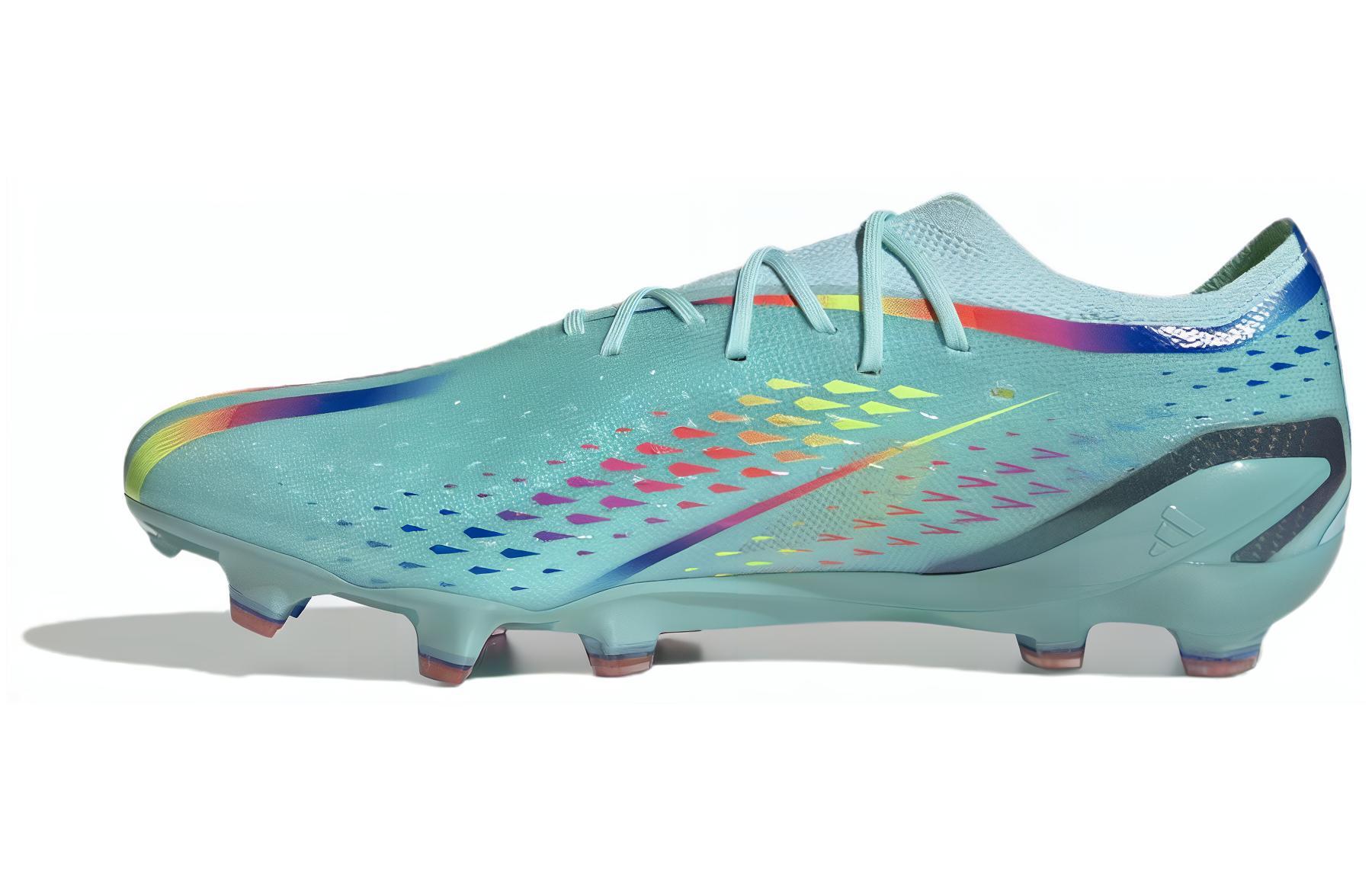 Футбольные бутсы Adidas X Speedportal.1 FG Al Rihla Pack clear aqua