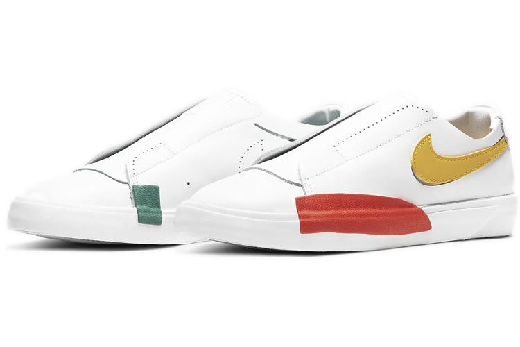 Кеды женские Nike Blazer Low Kickdown белые, 36.5 EU
