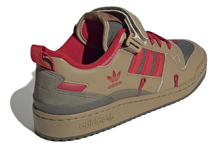 Кроссовки мужские Adidas Forum 84 Camp Low cardboard scarlet, 41 1/3 EU