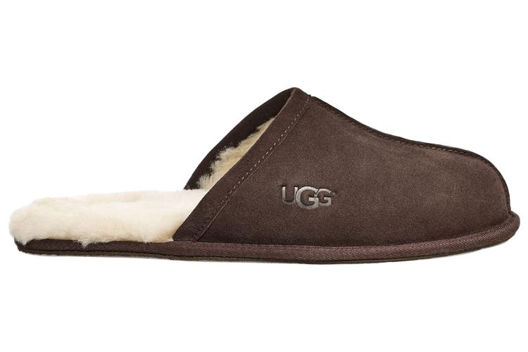 Тапочки мужские UGG Scuff Slipper коричневые, 41 EU