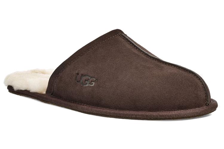 Тапочки мужские UGG Scuff Slipper коричневые, 41 EU