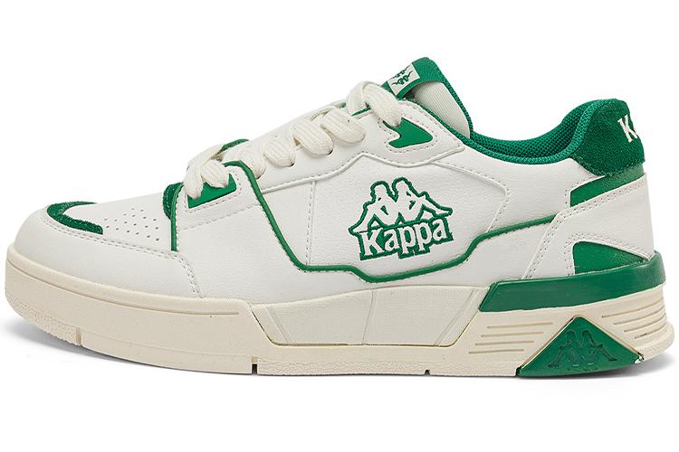 Кроссовки унисекс Kappa K0CY5CC08D-025 белые с зелёным