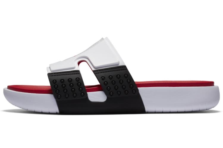 Шлепанцы мужские Jordan Hydro 8 Retro белые, черные, 45 EU