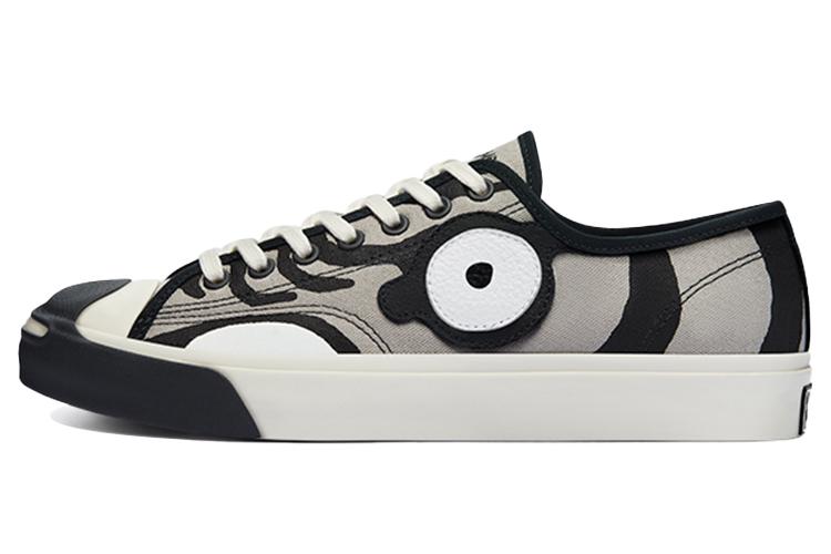 Кеды унисекс Converse Jack Purcell Soulgoods Tiger черные-серые