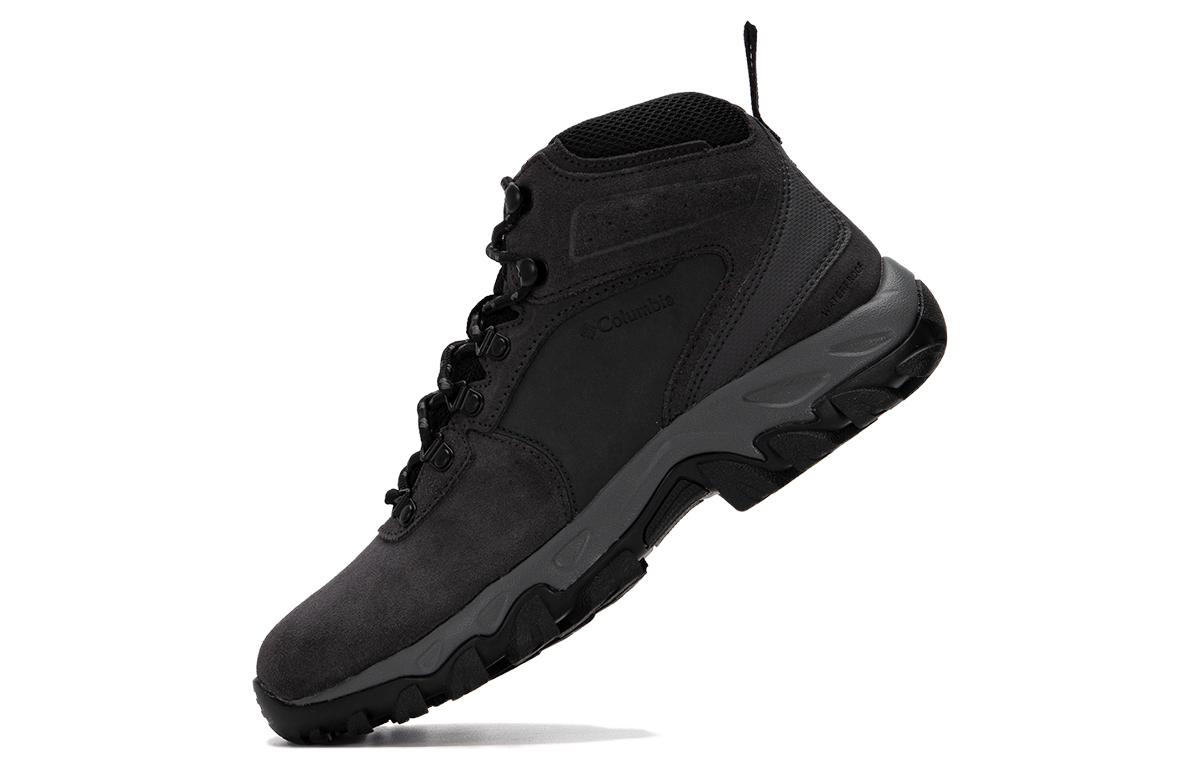 Высокие спортивные ботинки мужские Columbia Newton Ridge Plus 2 Suede Wp черные, 40.5 EU