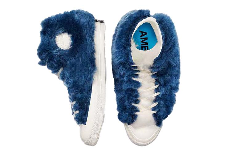 Кеды унисекс Converse Chuck Taylor All Star 70 Hi Ambush синие, 36.5 EU