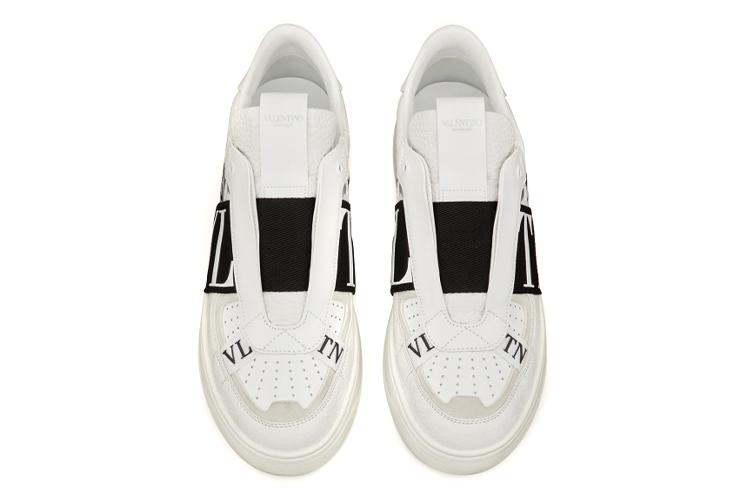 Кроссовки мужские Valentino VL7N Bands белые, черные, 41.5 EU