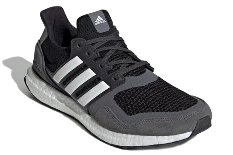 Кроссовки унисекс Adidas Ultraboost S&L U черные-белые, 36 2/3 EU
