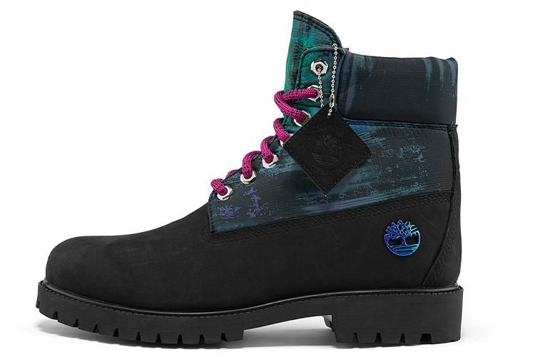 Ботинки мужские Timberland Heritage Nl Sky черные нубуковые