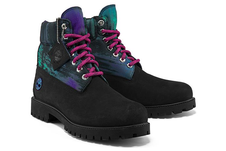 Ботинки мужские Timberland Heritage Nl Sky черные нубуковые, 43 EU