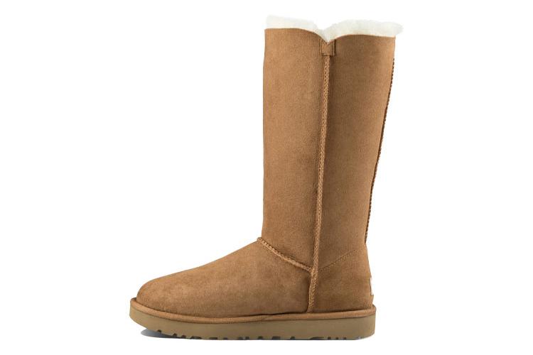 Зимние сапоги женские UGG Bailey Button Triplet II, chestnut