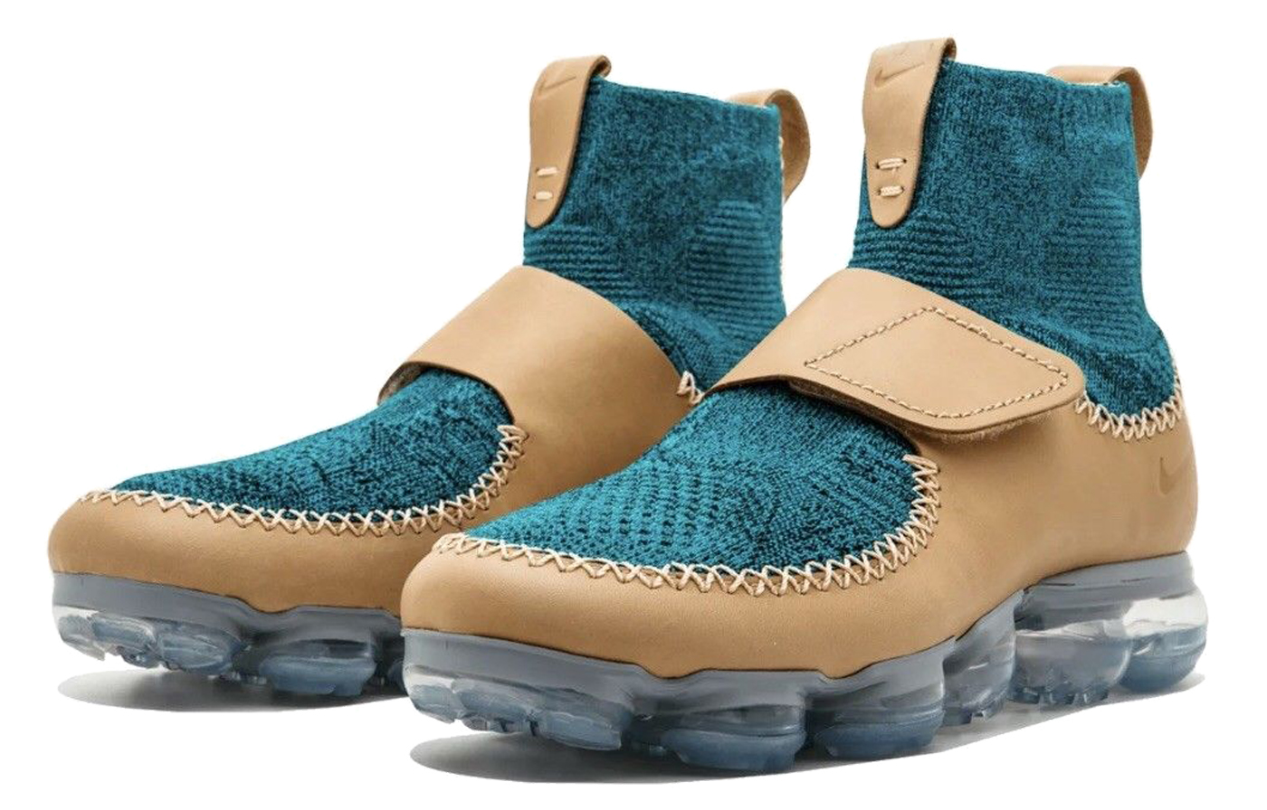 Кроссовки мужские Nike Air VaporMax Marc Newson, tan-teal, 41 EU