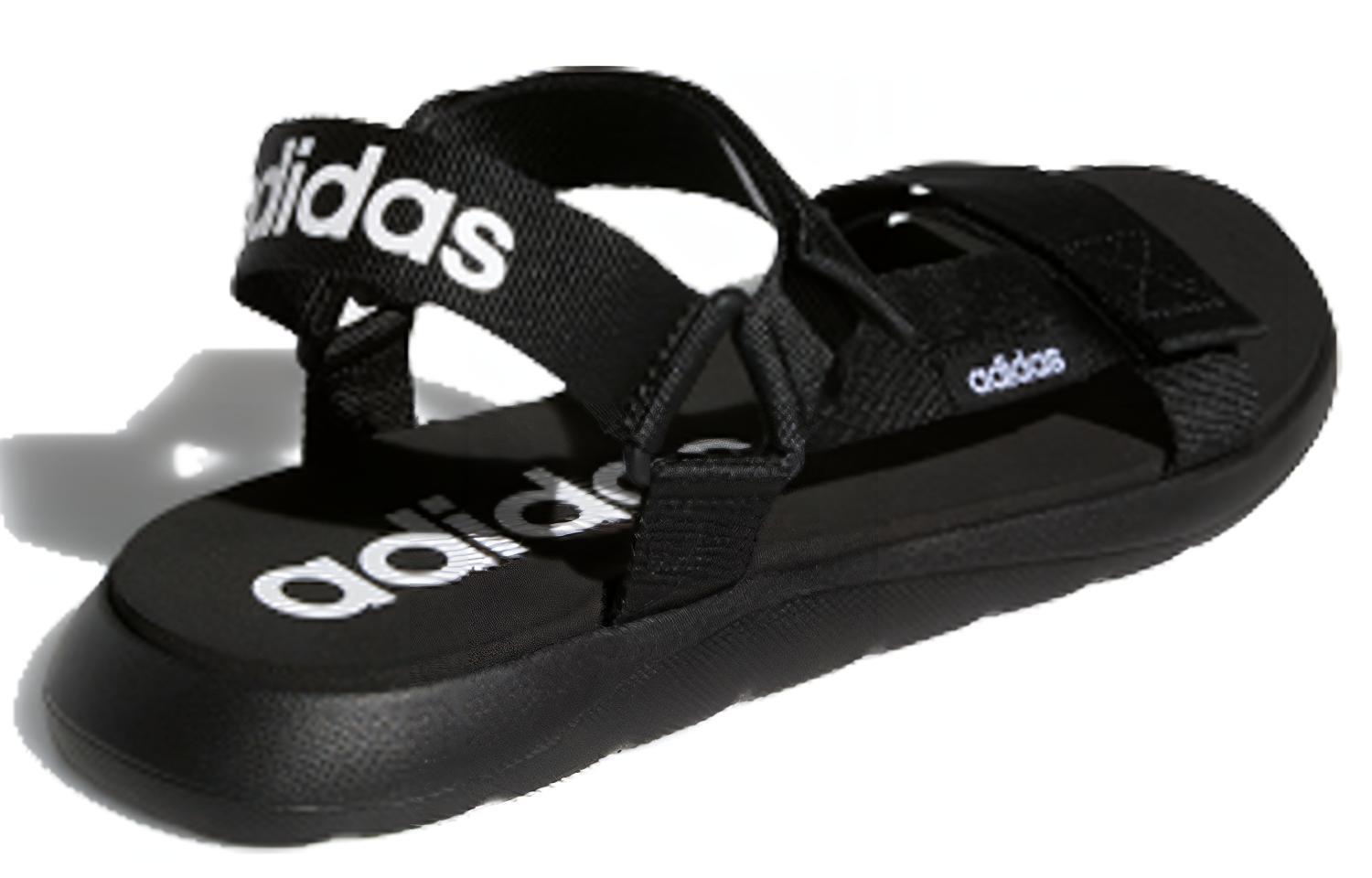 Сандалии унисекс Adidas Adilette Comfort черные, 43 1/3 EU