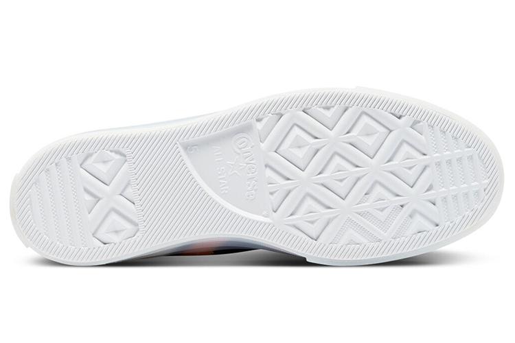 Кеды женские Converse Chuck 70 High Knit Mashup черные-персиковые