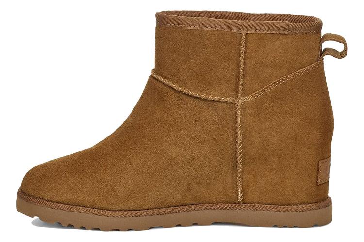 Угги женские UGG Classic Femme Mini коричневые, 36 EU