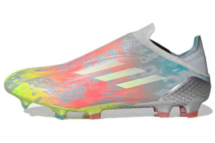 Футбольные бутсы унисекс Adidas X Speedflow+ Fg Numbersup, pink-blue