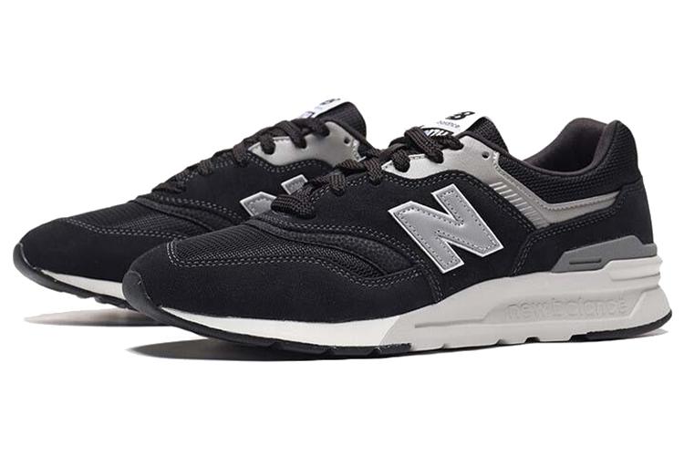 Кроссовки унисекс New Balance 997 черно-серые, 38 EU