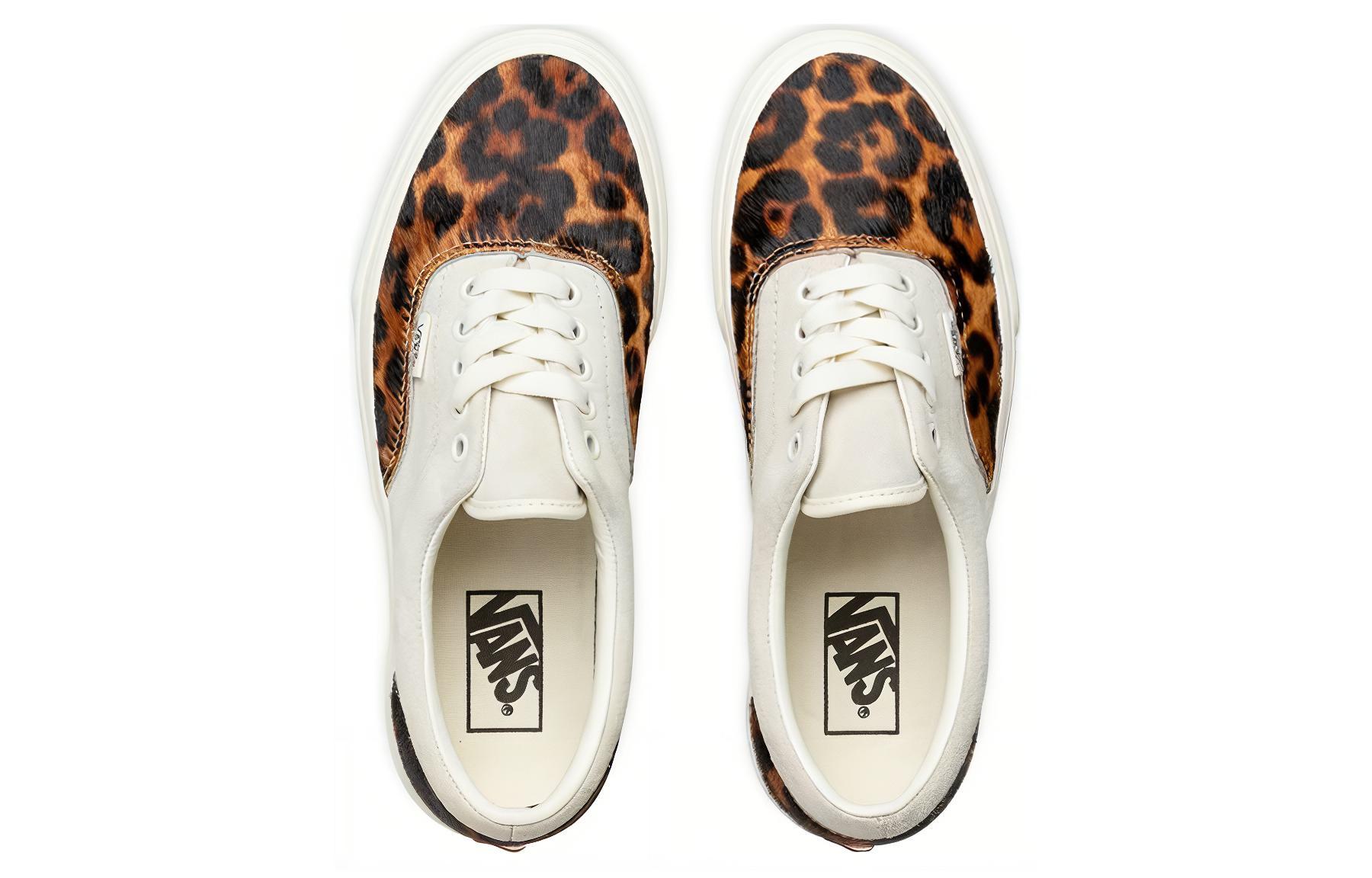 Спортивные кеды унисекс Vans Era Leopard, marshmallow, 38 EU